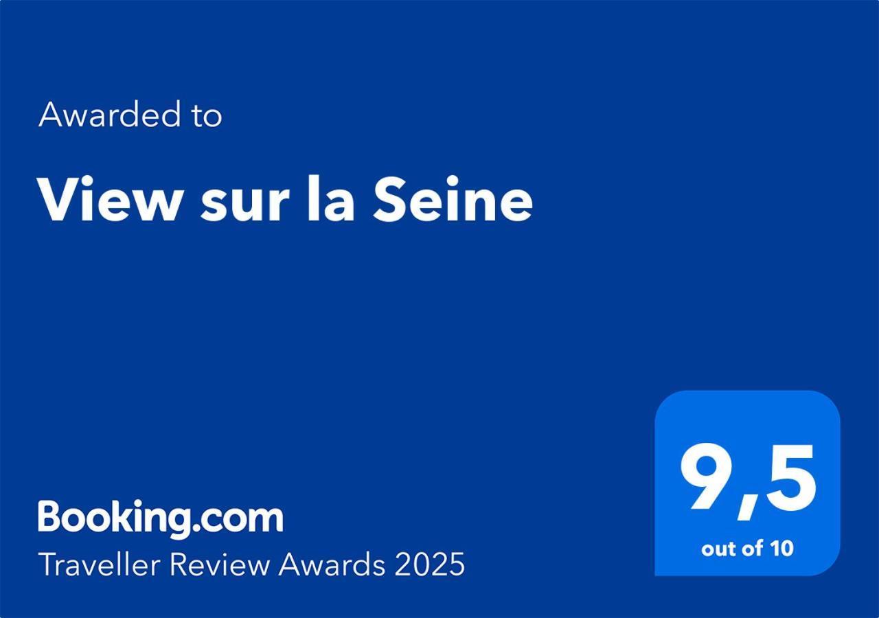 View Sur La Seine Leilighet Paris Eksteriør bilde